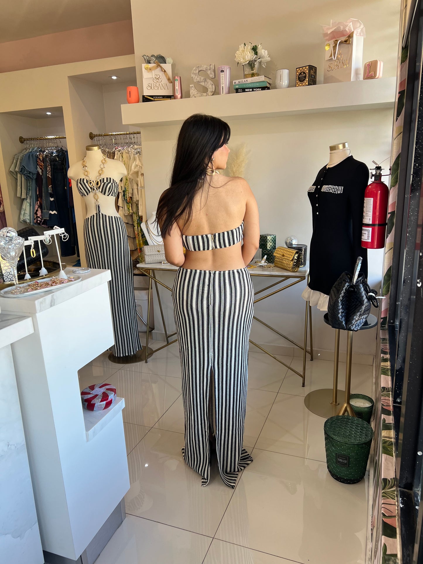 MONOCHROME STRIPE SET