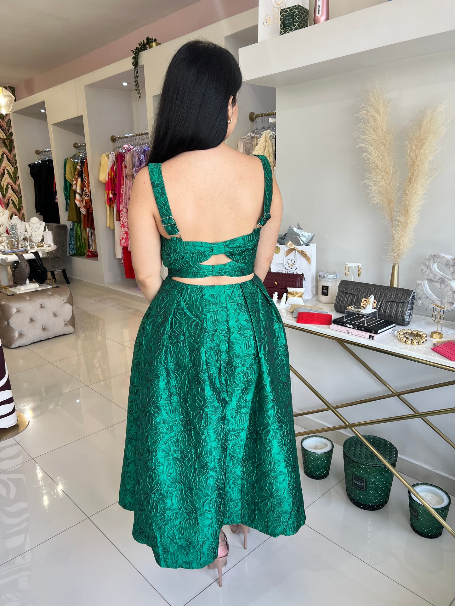 GREEN DRESS